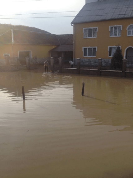 Паводок в Закарпатье, декабрь 2017 года