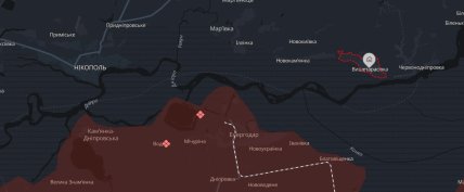 Вышетарасовка Днепропетровской области на карте