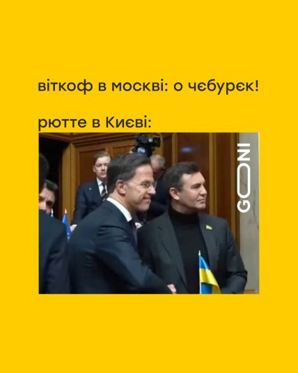 Марк Рютте и Николай Тищенко