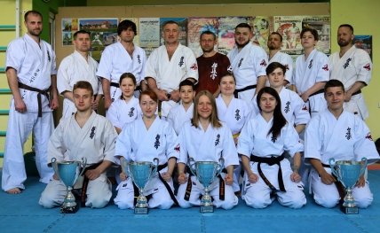 Украинские каратисты на чемпионате Европы