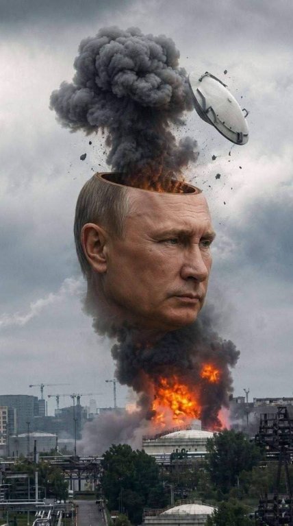 Меми про атаку на НПЗ в Москві