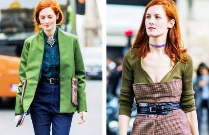 Тейлор Томасі Хілл / Рудий колір волосся: зелений