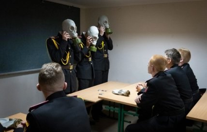 Курсанты в Киеве