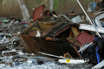 Росіяни вдарили по будинку в Харкові шахедом