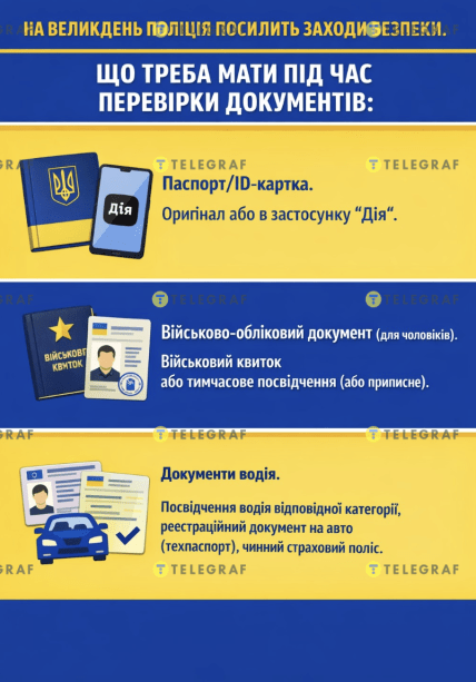 Какие документы нужно иметь в случае проверки полиции