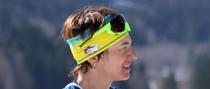 Александра Кононова надела сережки Stop War на спринт