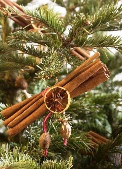 Новый год в стиле органик: натуральные украшения для елки - изображение №2