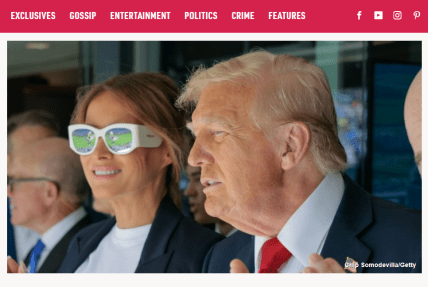 Дональд Трамп та Меланія Трамп