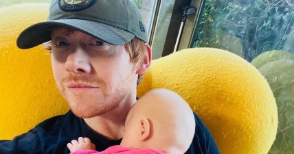 Руперт Гринт дочь Венсдей