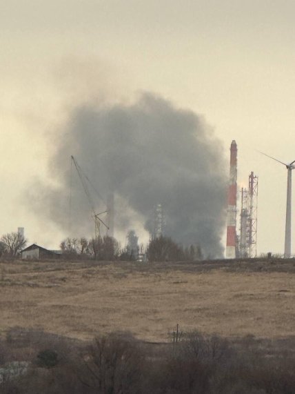 Взрыв на НПЗ в Орске