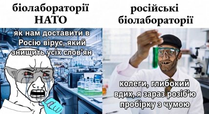 Мэм о Чуме в России. Фото: bromeeems/Telegram