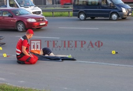 ДТП в Киеве на Большой окружной - погиб велосипедист