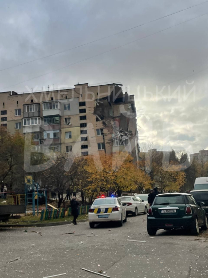 Взрыв в Хмельницком