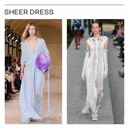 Прозрачные платья