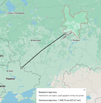 Кіровська область на карті