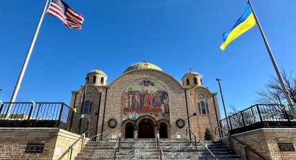 Греко-католическая церковь Святых Владимира и Ольги в "Украинском селе" в Чикаго