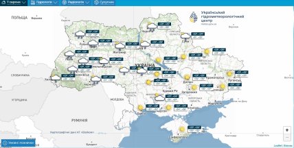 Опади в Україні 7 серпня