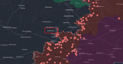 Россияне возле Доброполья пытаются блокировать контрнаступление ВСУ