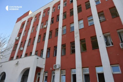 Здания Суспільне в Одессе повреждены российскими дронами