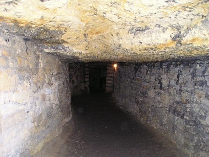 Фото катакомб в Одессе