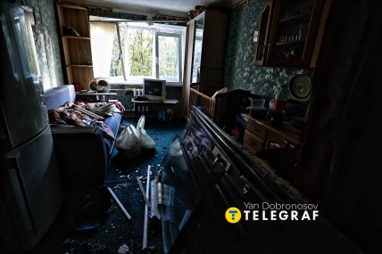 Ян Доброносов показал последствия удара по Киеву 22 октября