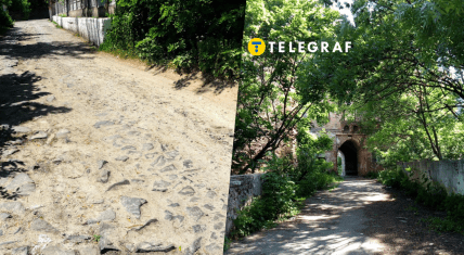 Клеванский замок на территории Ровенской области