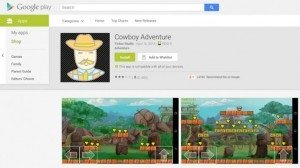 Игра Cowboy Adventure обладает вредоносным функционалом