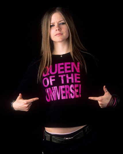 Аврил Лавин в молодости