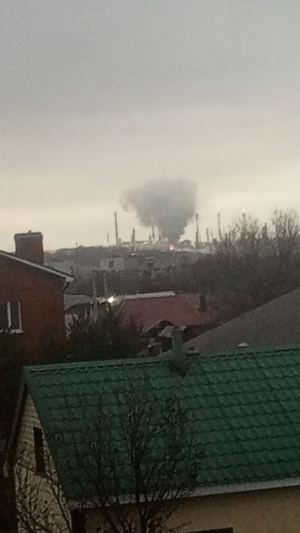 Взрыв на НПЗ в Орске