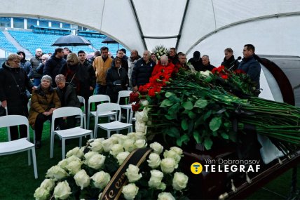 Прощание с Владимиром Мунтяном в Киеве