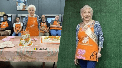 100-летняя женщина ДжоКлета Уилсон