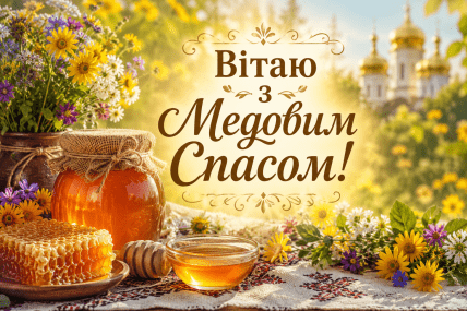 Медовый Спас, открытки, картинки, поздравления
