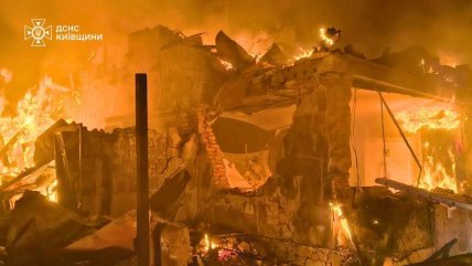 Наслідки удару РФ по Київській області 8.08.2026