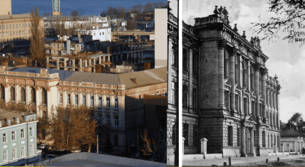 Владимира Мономаха, 6 Днепр - гимназия Нестелевых старые фото