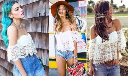 Открытые плечи