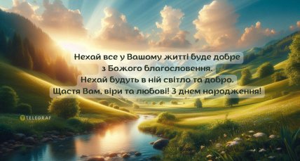 Гарні християнські листівки з днем ​​народження