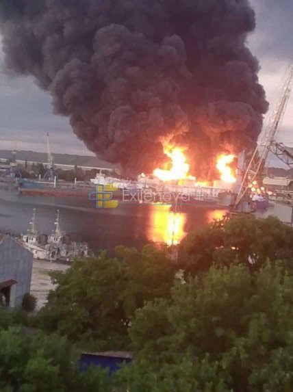 Пожар в Крыму 21 июня