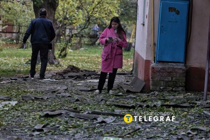 Ян Доброносов показал последствия удара по Киеву 22 октября