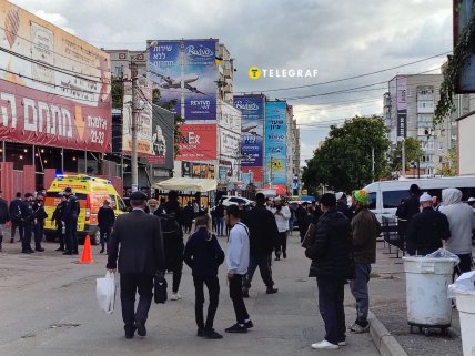 Хасиды в Умани