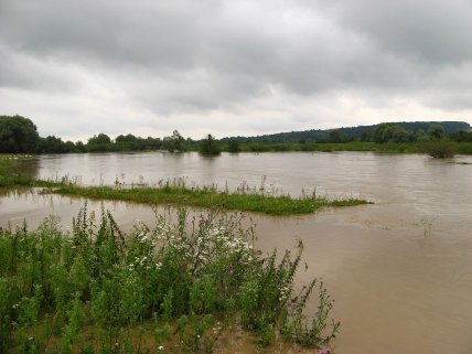 Паводок на реке Вигор