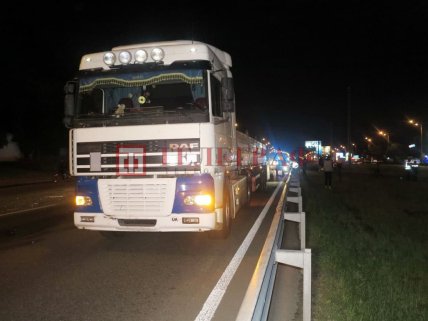 Авария на Окружной Киев фура