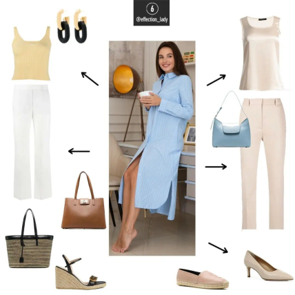 Как носить платье-рубашку этим летом