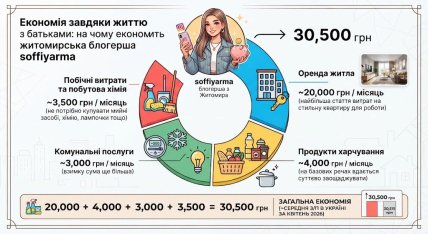 soffiyarma экономит больше 30 тысяч грн, проживая с родителями