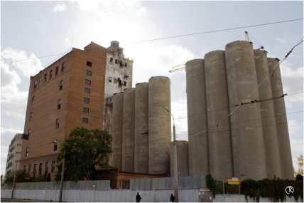 Фото елеватора у Харкові
