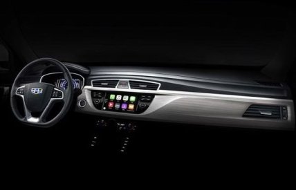 Geely показала интерьер нового кроссовера NL-3