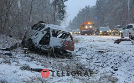 У Києві сталася аварія на Столичному шосе