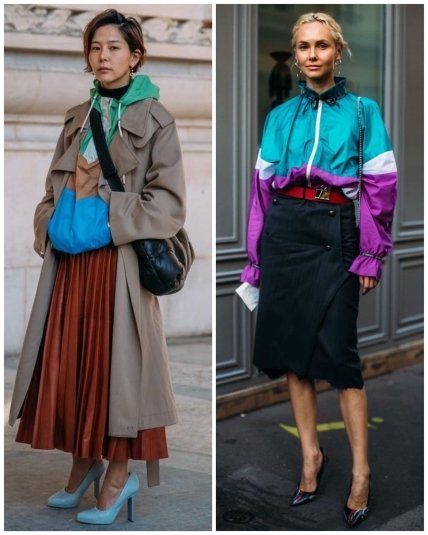 дівчата в юбках