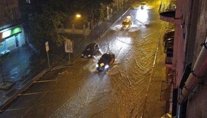 В Харькове прошел сильный ливень 14.07.2020