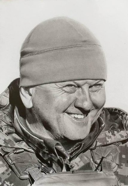 Валерій Залужний. Картина Олександра Канюкі