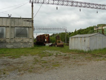 Покинута станція Янів біля Прип'яті